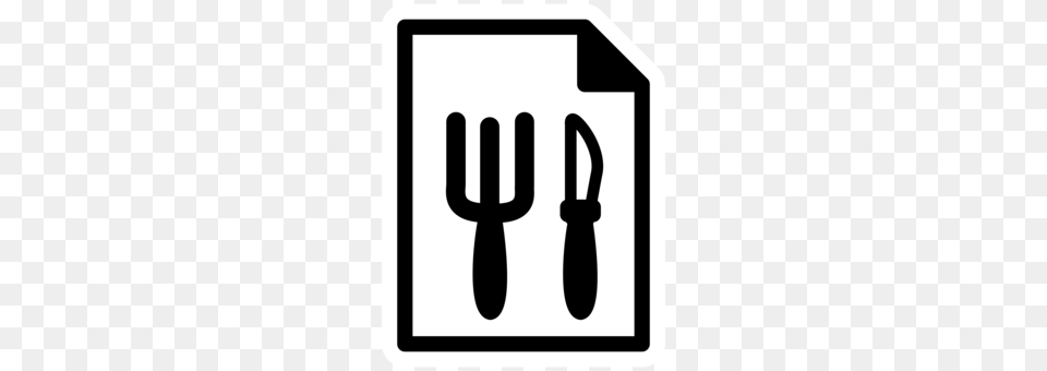 Food Truck Restaurant Point Of Sale Hospitality Industry, Cutlery, Fork, Sign, Symbol Free Png Download