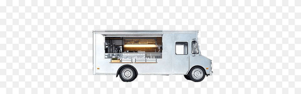 Food Truck Side View, Caravan, Transportation, Van, Vehicle Free Png Download