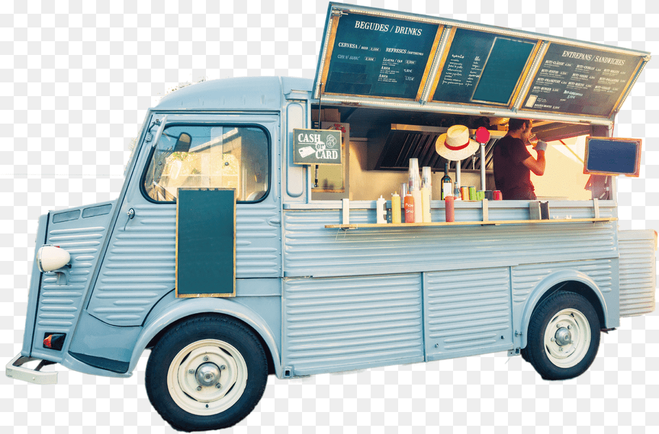 Food Truck Street Food Take Out Fast Food Food Truck In Kerala, Transportation, Vehicle, Person, Machine Free Transparent Png