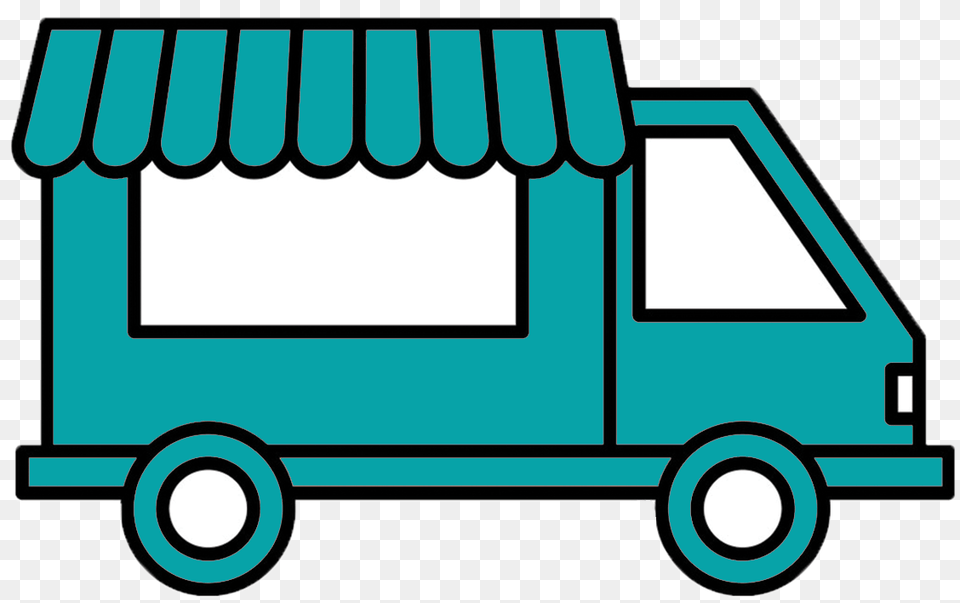 Food Trucks, Transportation, Van, Vehicle, Bus Free Png