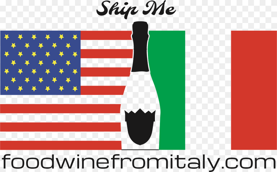 Food Wine From Italy Flag Of The United States, Bottle Free Transparent Png