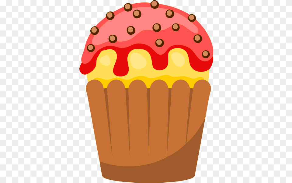 Foodbaking Cupmuffin Cupcake, Food, Cake, Cream, Dessert Free Png Download