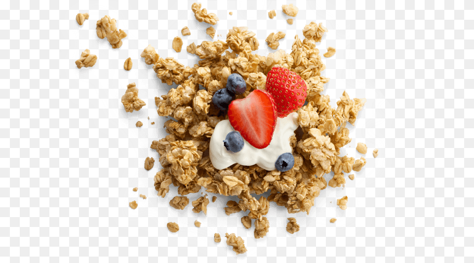 Foodcuisinebreakfast Foodcomplete Wheat Bran Granola With Fruit, Food, Produce, Grain, Berry Free Transparent Png