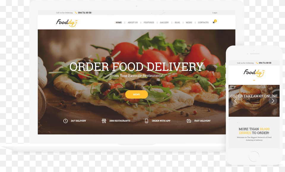 Fooddy 247 Food Ordering Amp Delivery Theme, Meal, Burger, Lunch, Advertisement Png