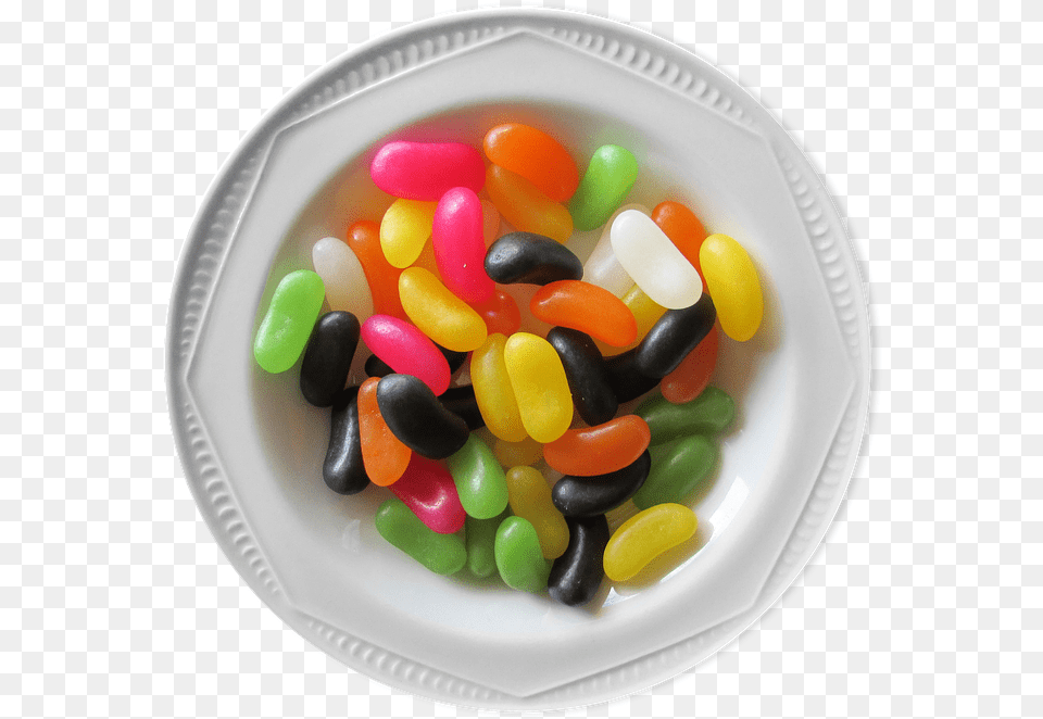 Foodjelly Foodfruit Snackdish Jelly Bean, Food, Sweets, Plate, Candy Free Transparent Png