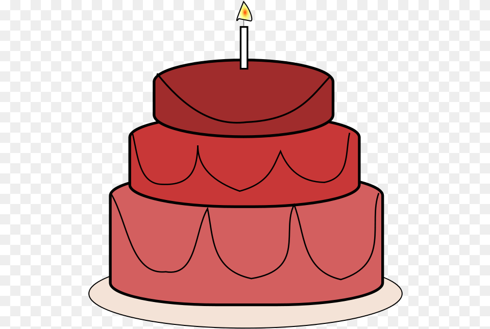 Foodpastelescake Red Birthday Cake Clipart, Dessert, Food, Birthday Cake, Cream Free Transparent Png