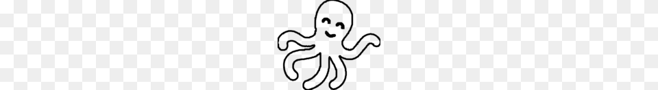 Foods Clipart Octopus Clip Art, Gray Free Transparent Png