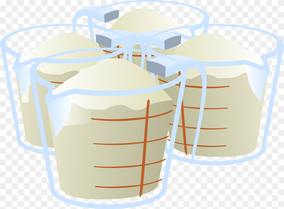 Foodwaterjoint Cups Of Flour Clipart, Cream, Cup, Dessert, Food Free Png Download