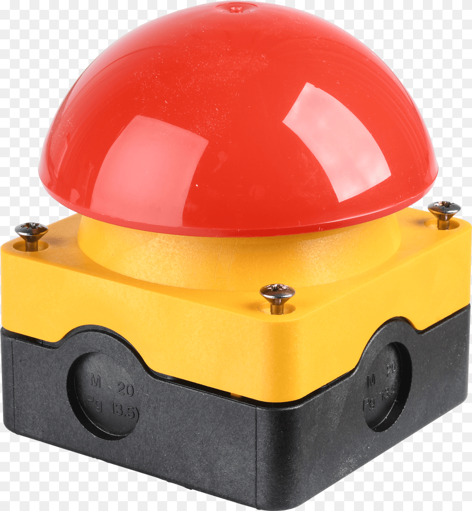 Foot And Palm Button Emergency Stop 1 Nc Eaton Moeller Red Button, Clothing, Hardhat, Helmet, Machine Png Image