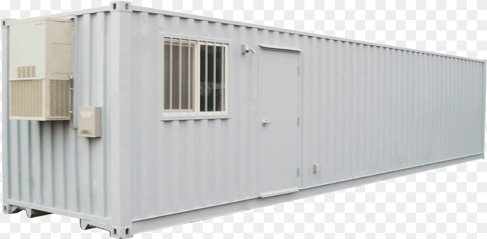 Foot By 40 Foot Ground Level Container Office Plus Container Design, Shipping Container, Cargo Container Png