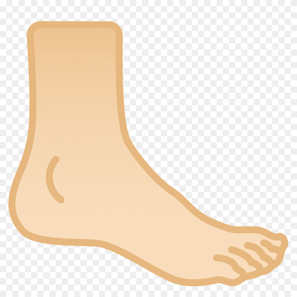 Foot Emoji Clipart, Ankle, Body Part, Person, Smoke Pipe Png Image