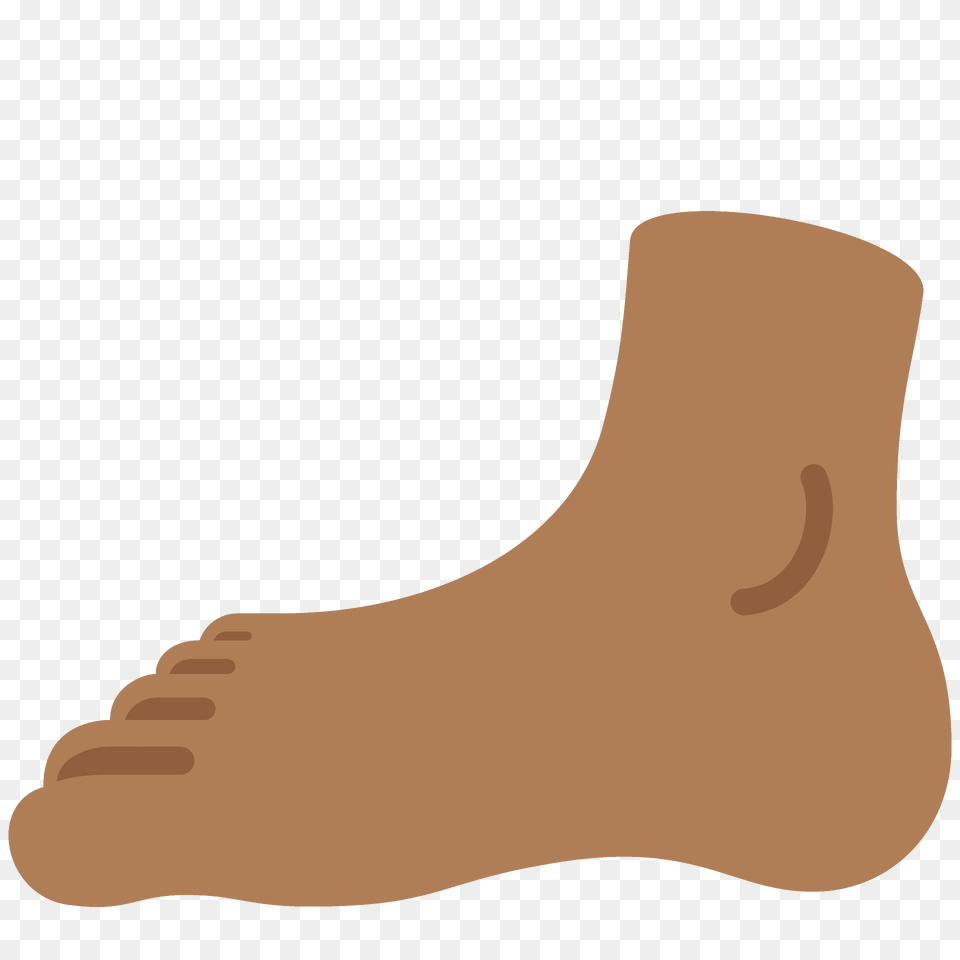 Foot Emoji Clipart, Ankle, Body Part, Person, Smoke Pipe Png Image
