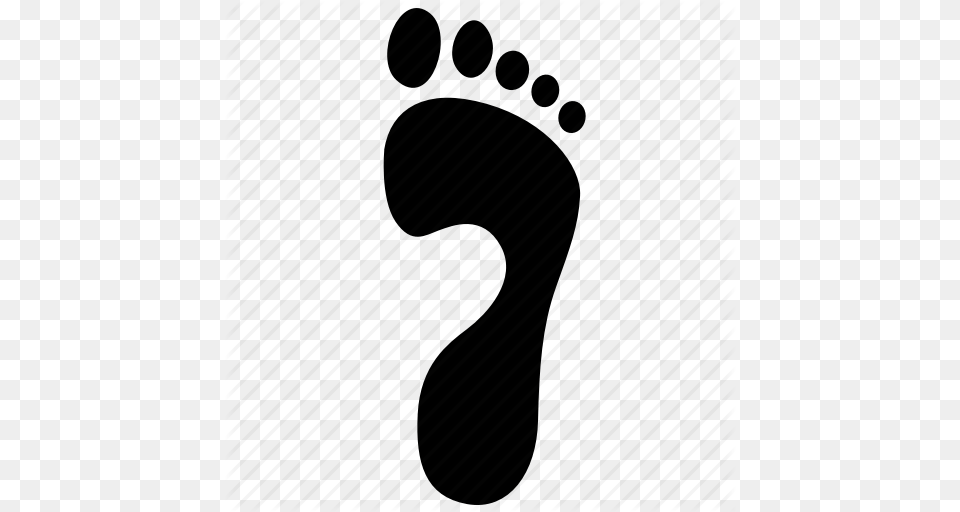 Foot Footstep Leg Right Icon, Brush, Device, Tool, Footprint Png Image