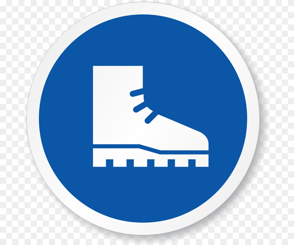Foot Icon Safety Shoes Sign, Clothing, Footwear, Shoe, Sneaker Free Png Download