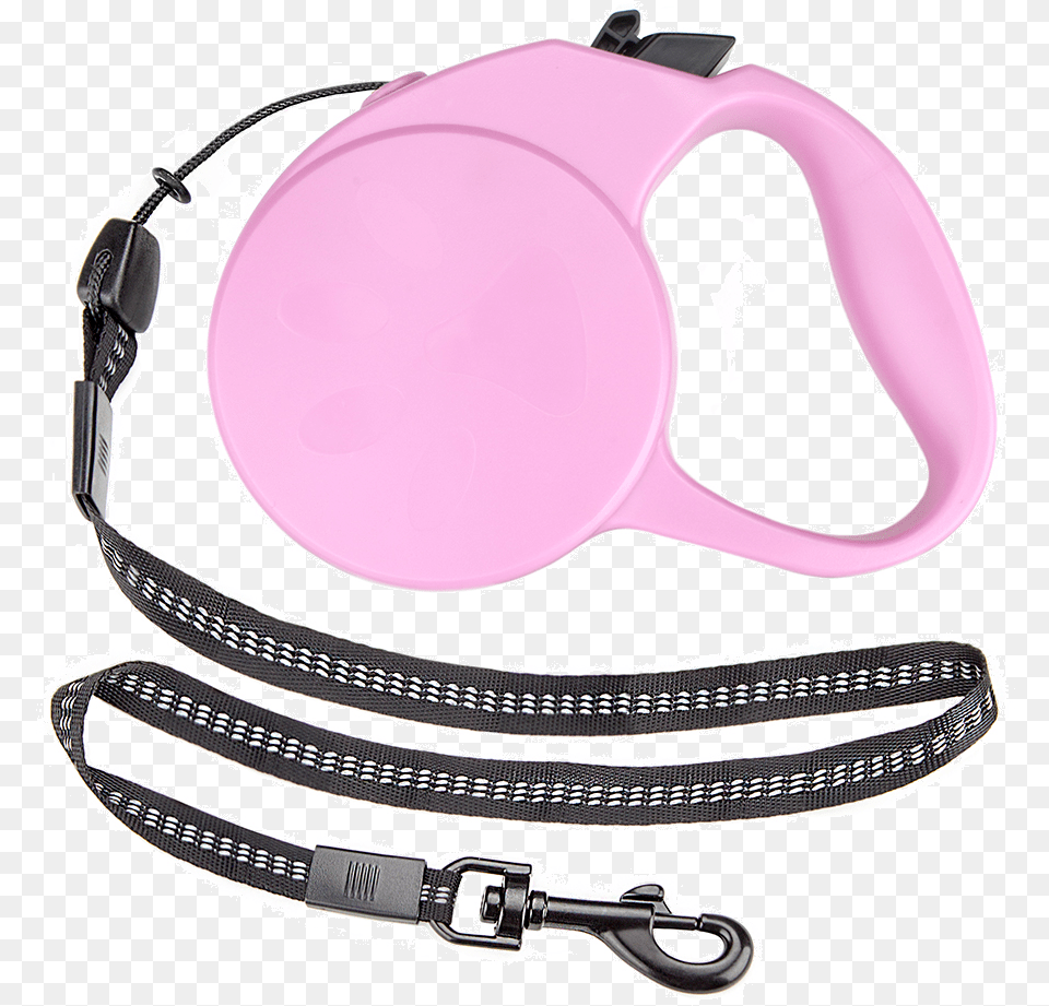 Foot Pink Extra Small Retractable Dog Leash Brybelly 10 Foot Black Extra Small Retractable Dog, Accessories, Strap Png