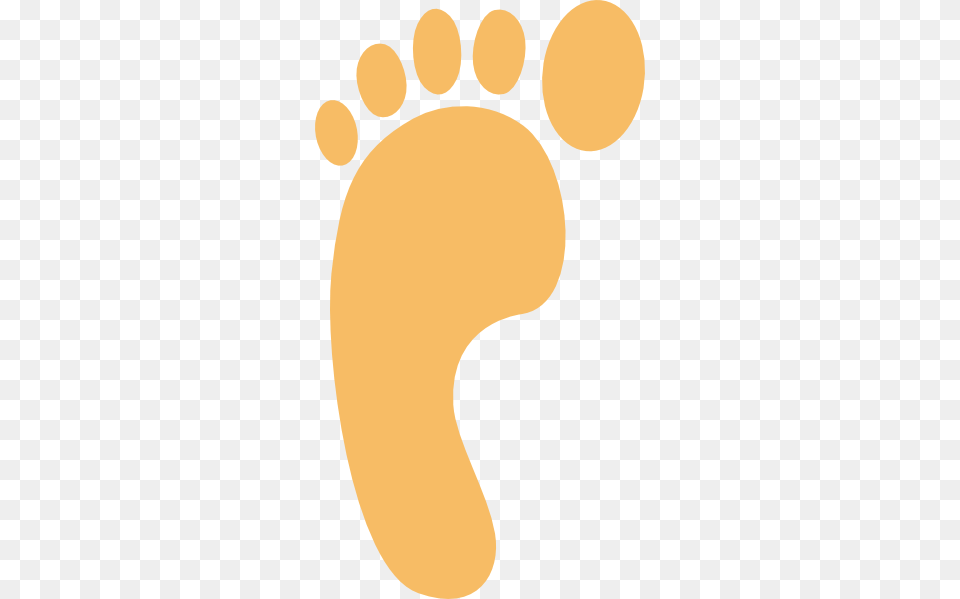 Foot Prints In The Sand Clip Art, Footprint Free Png
