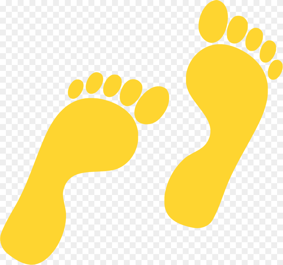 Foot Prints Silhouette, Footprint Free Transparent Png
