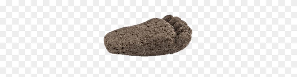 Foot Shaped Pumice Stone, Rock, Soil, Sponge Free Transparent Png