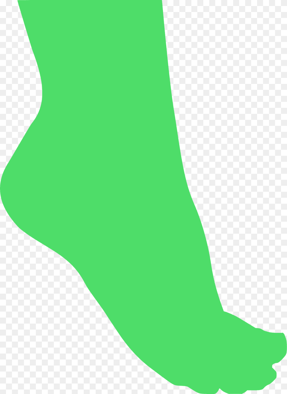 Foot Silhouette, Ankle, Body Part, Person, Clothing Free Png Download
