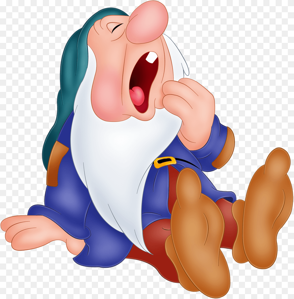 Foot Snow White Dwarfs Sleepy, Body Part, Finger, Hand, Person Free Png