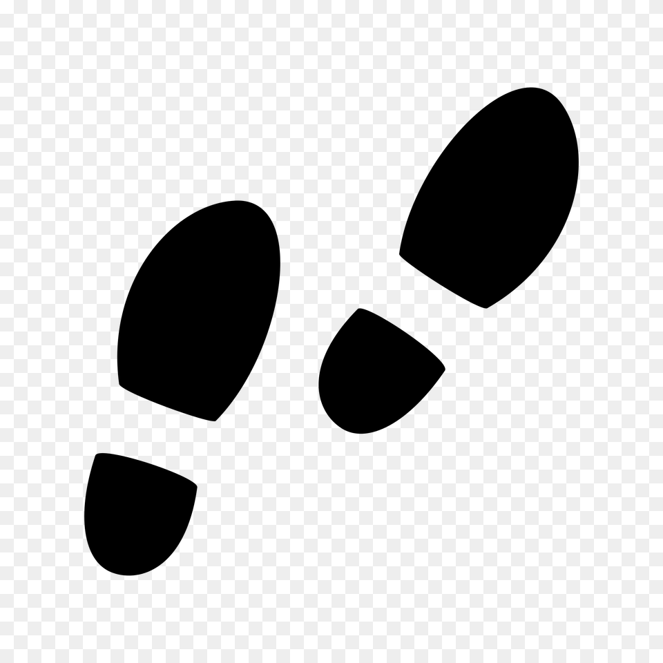 Foot Steps Image, Gray Free Transparent Png