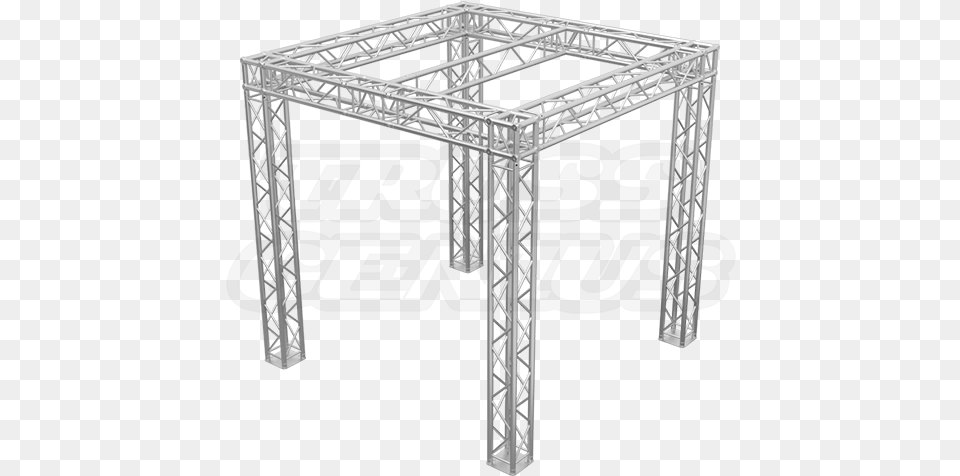 Foot Trade Show Truss Booth With Center I Beam Coffee Table, Coffee Table, Furniture Free Png