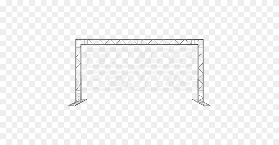 Foot Truss Goal Post Kit Made With I Beam Trussing, Electronics, Screen, Indoors Free Transparent Png