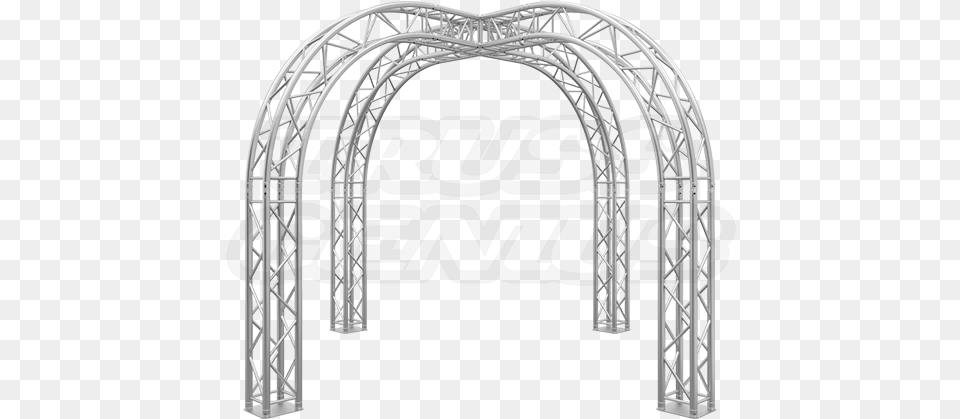 Foot Truss Trade Show Booth With Circular Arches Arch Truss, Architecture, Gate, Gothic Arch Free Png