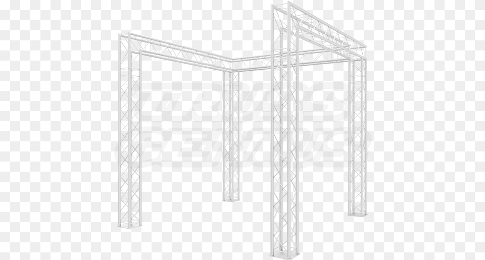 Foot Truss Trade Show Booth With Open Front Plate Girder Bridge, Arch, Architecture, Construction Free Png Download
