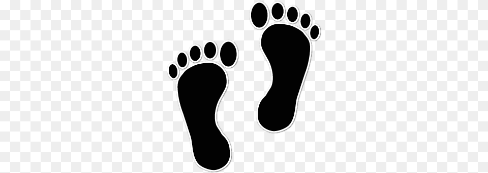 Foot Walking Feet Clip Art, Footprint, Smoke Pipe Free Png Download