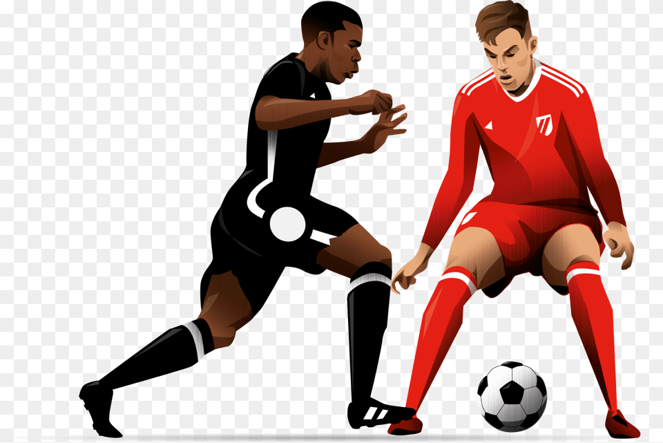 Football 2 Players, Adult, Soccer Ball, Soccer, Person Png Image