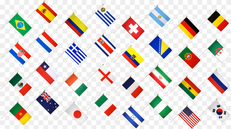 Football All The Flags Transparent, Flag Png Image