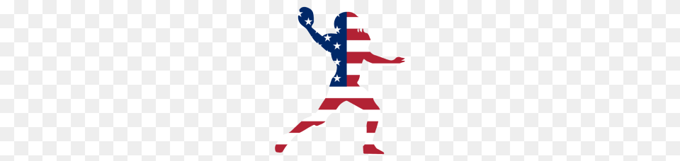 Football American Flag, American Flag, Person Free Png