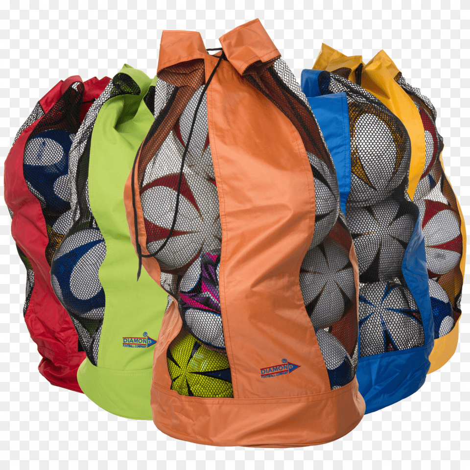 Football Bag With 5 Balls, Backpack, Clothing, Coat, Vest Png