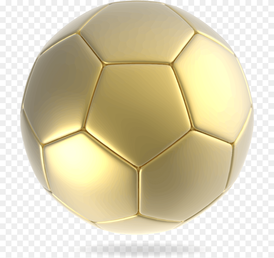Football Ball Gold Soccer Ball, Soccer Ball, Sport, Helmet Png