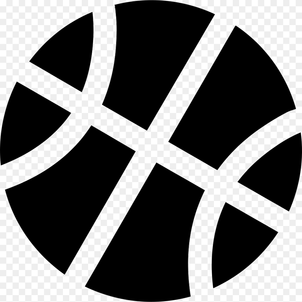 Football Basket Racing Club Luxembourg, Cross, Symbol, Stencil Png