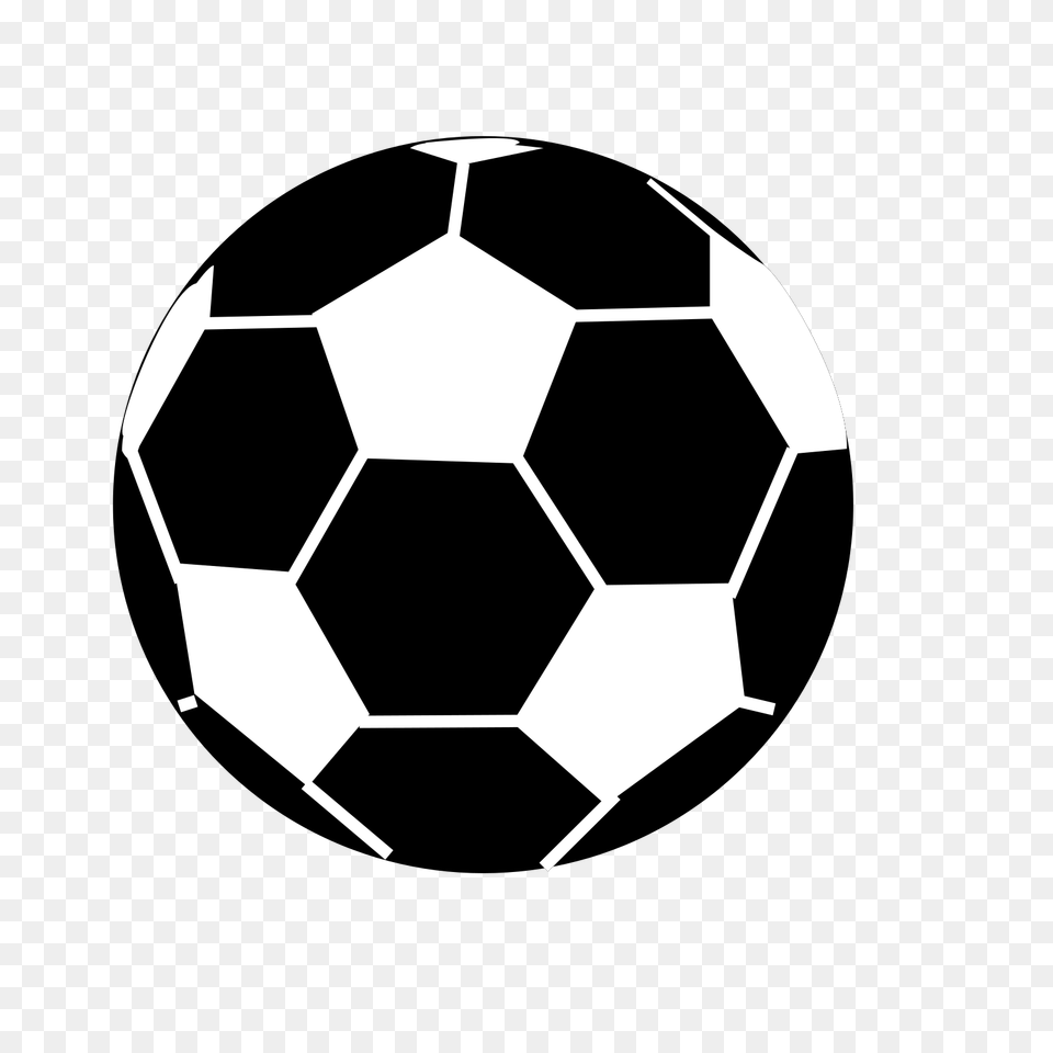 Football Black And White Clipart Black And White Football, Ball, Soccer, Soccer Ball, Sport Free Png