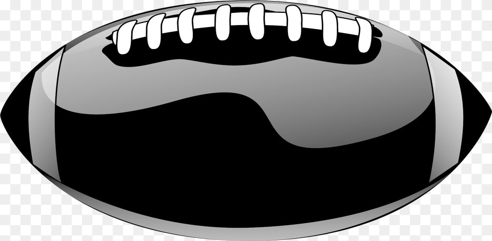 Football Bola Rugby Hitam Putih, Sport, Ball, Rugby Ball Png Image