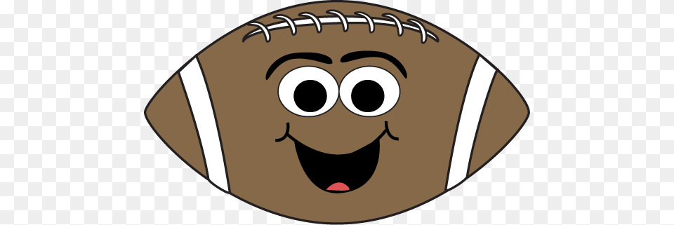 Football Cartoon Clip Art, Disk, Face, Head, Person Png Image