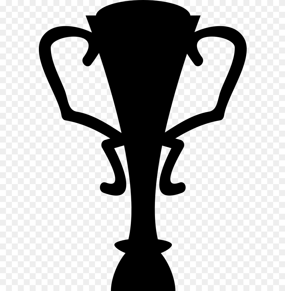 Football Championship Trophy Football Trophy Icon, Silhouette, Bow, Weapon Png Image