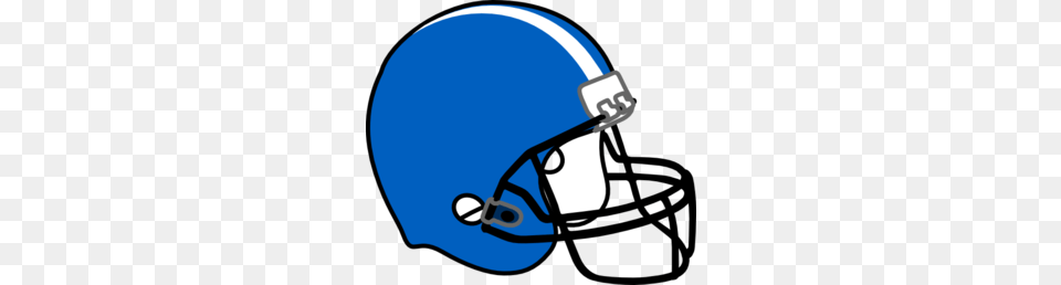 Football Clipart Light Blue, Helmet, American Football, Person, Playing American Football Png