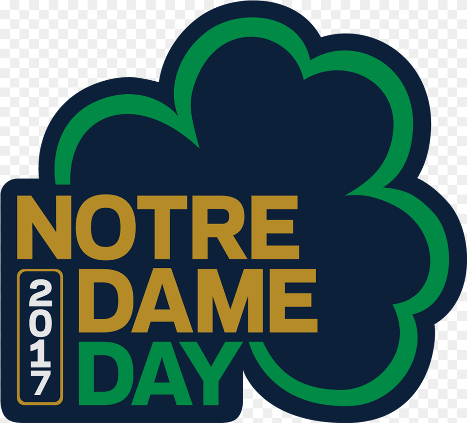 Football Clipart Notre Dame Notre Dame Day 2020, Light, Logo Png Image