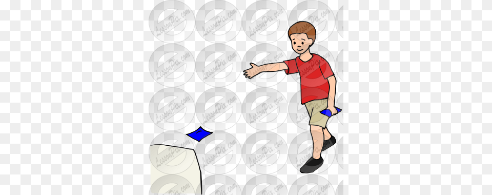 Football Clipart Ring Bean Bag, T-shirt, Clothing, Person, Baby Png