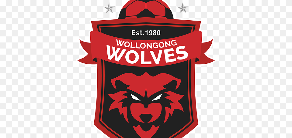 Football Club Wollongong Wolves Logo, Dynamite, Weapon, Emblem, Symbol Free Png Download