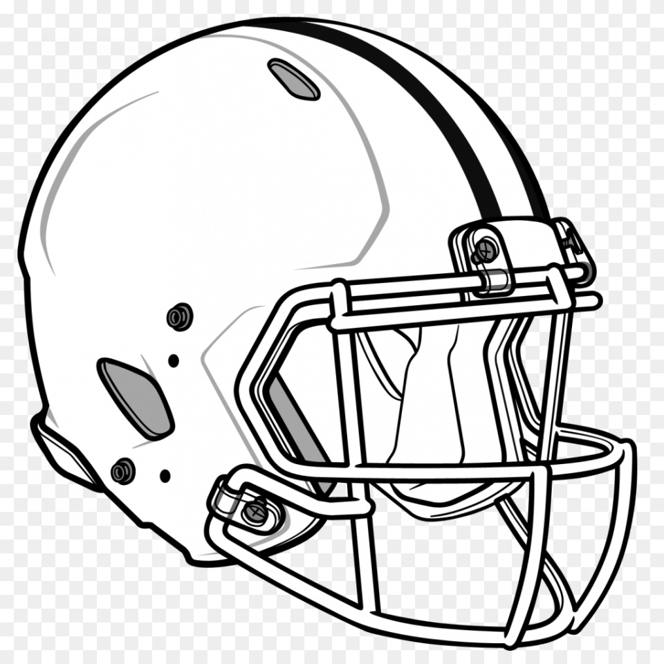 Football Coloring Pages Printable Coloring Clip Art Football Helmet, American Football, Person, Playing American Football, Sport Free Png Download