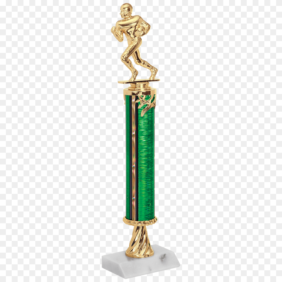 Football Column Trophy Impressive Trophies Awards, Adult, Male, Man, Person Free Transparent Png