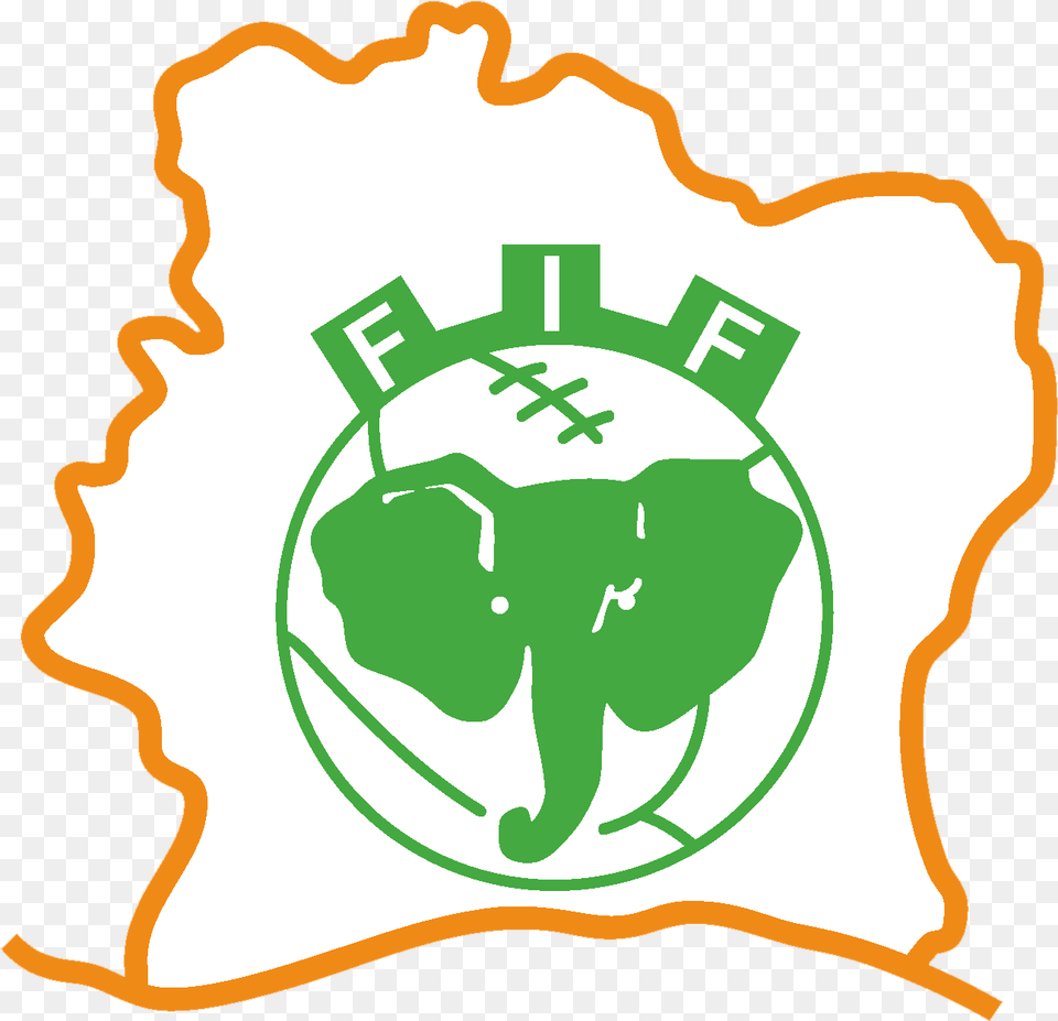 Football Cute Divoire National Team Federation Ivoirienne De Football, Animal, Elephant, Mammal, Wildlife Png