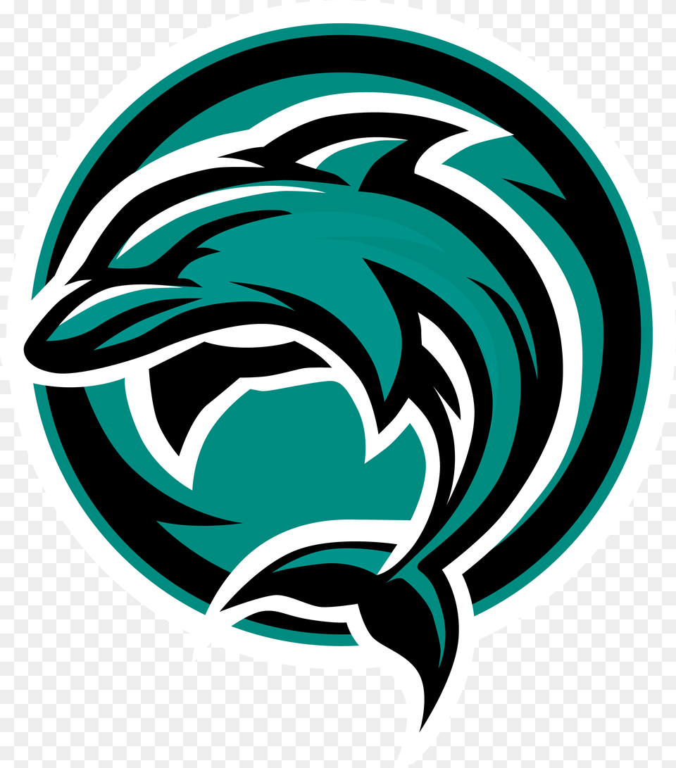 Football Dolphin Logo, Animal, Mammal, Sea Life Free Png