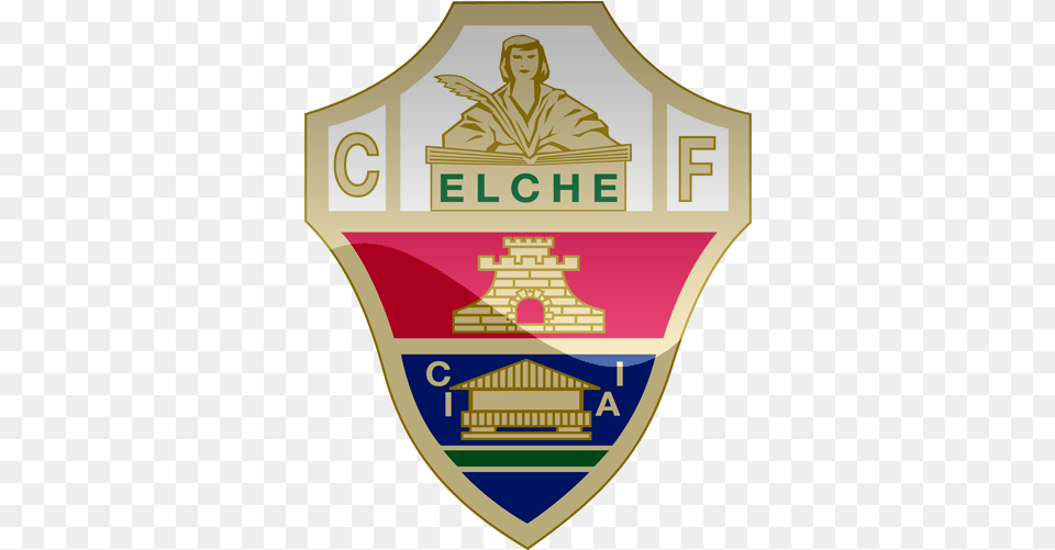 Football Elche Cf, Badge, Logo, Symbol, Person Free Png