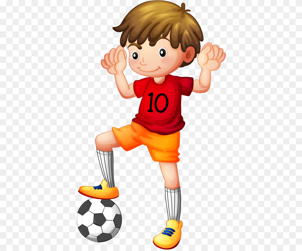 Football Exercise Clipart Explore Pictures, Baby, Ball, Person, Soccer Free Png